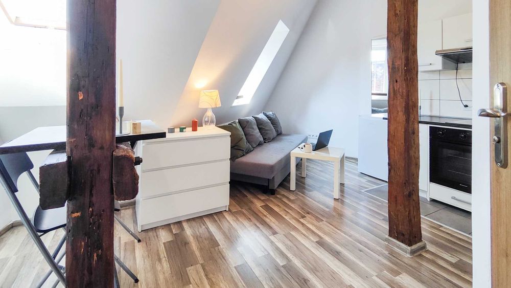 Przytulne mieszkanie, 1500zł, 23m, Wolności 40a, w samym centrum