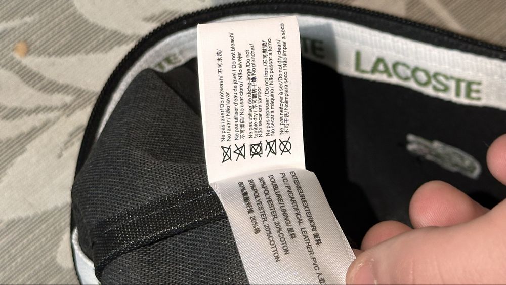 Mala Lacoste Preta