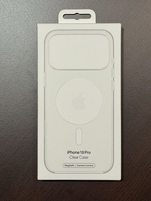Чехол Apple Clear Case with Magsafe 18 Про / 18 Про Макс