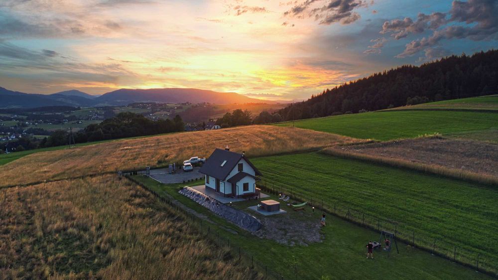 Domek do wynajęcia w Beskidzie Wyspowym! Balia ogrodowa !!!