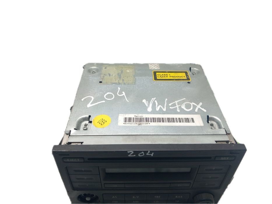 Rádio / auto-rádio VOLKSWAGEN Fox (5Z1, 5Z3, 5Z4)