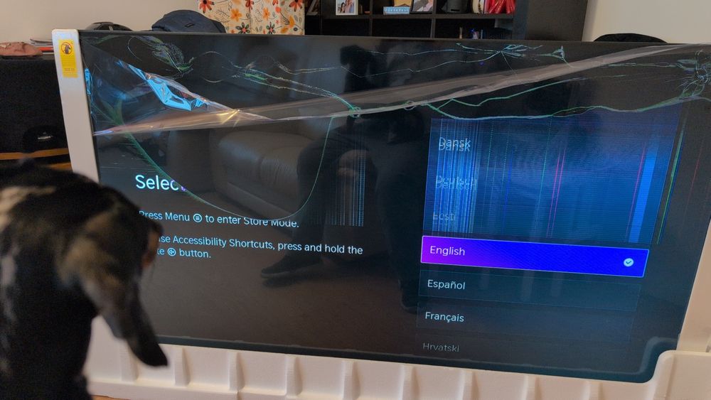 hisense 75 polegadas para peças