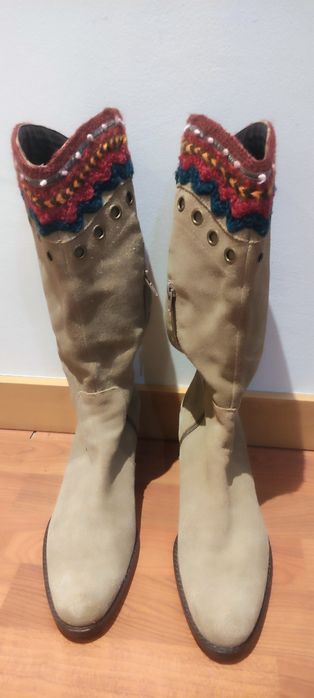 Botas camurça Stefanel