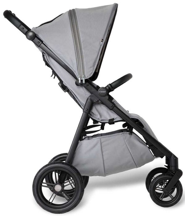 Прогулянкова коляска Mast M.4x PLUS Швейцарія світло-сіра легка