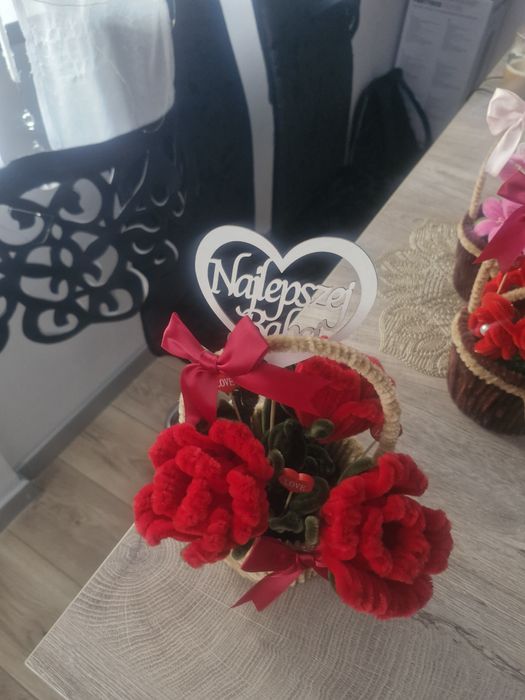 Koszyczki  Na Dzień Babci. 45zl sztuka