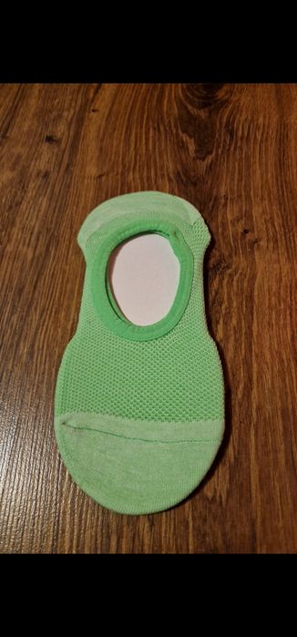 Zielone stopki, skarpetki