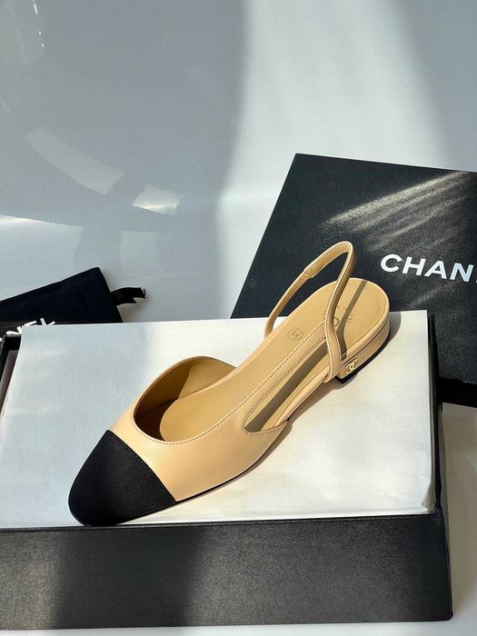 Buty Chanel Slingback damskie