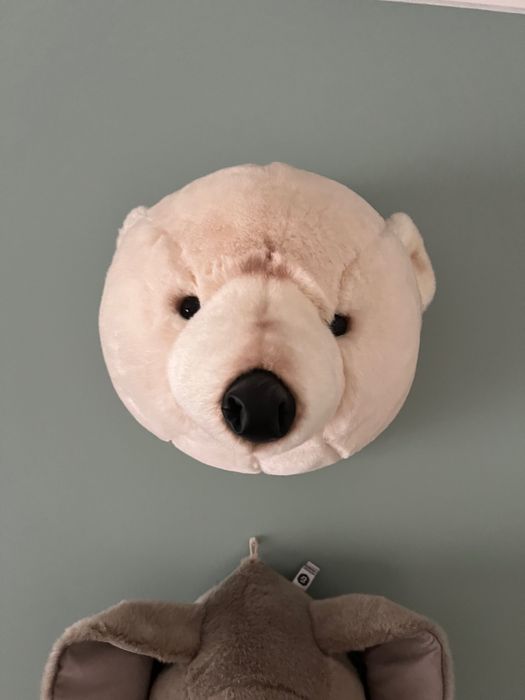 Conjunto de 5 Cabeças de Peluche Wild & Soft - Excelente Estado