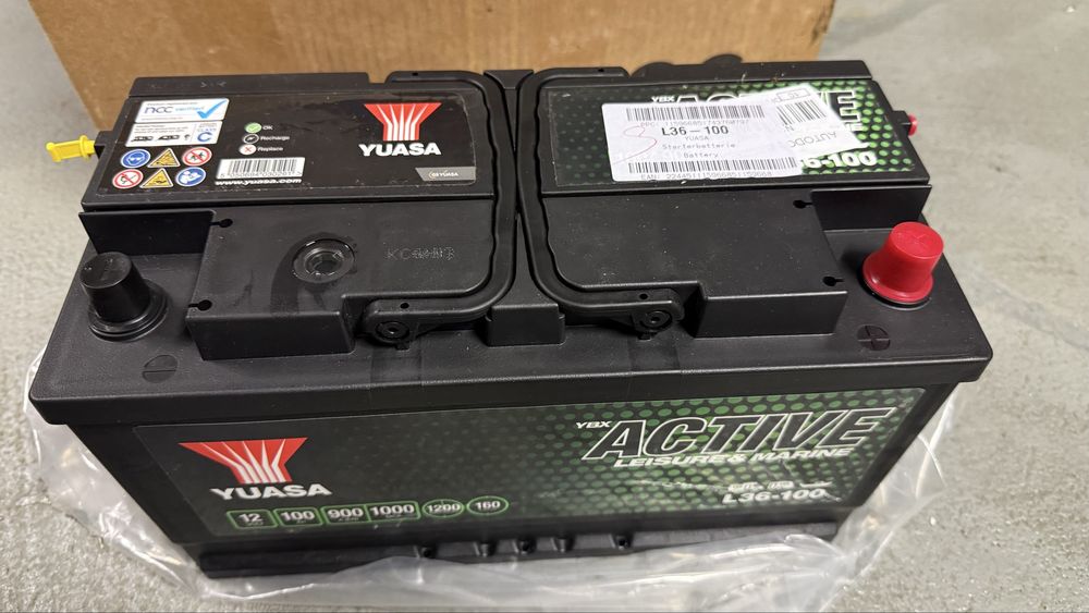 Bateria Yuasa L36-100 – Nova