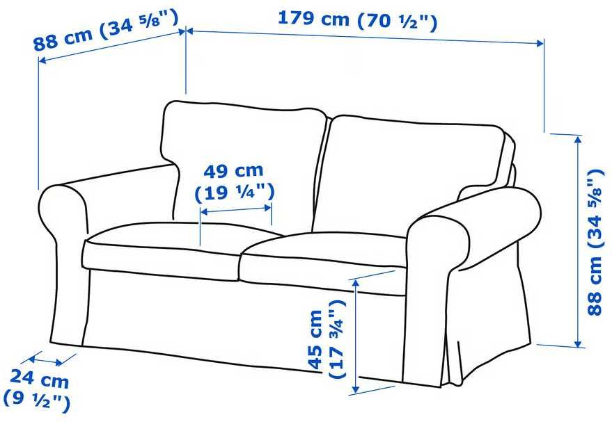 Sofá Ektorp Ikea 2 lugares (ótimo estado)