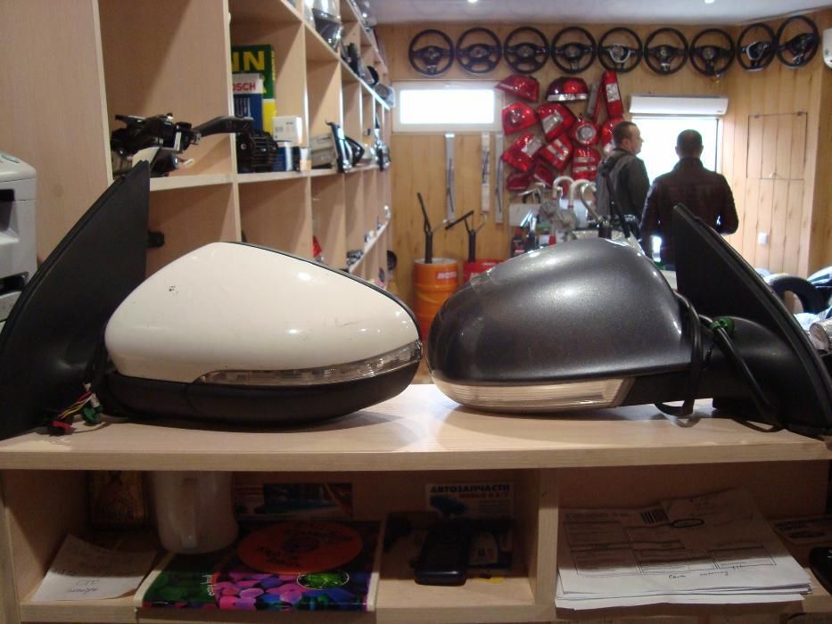 Зеркало Golf 6 7 Jetta Passat B5 B6 B7 B8 CC поворотник Touareg Стекло