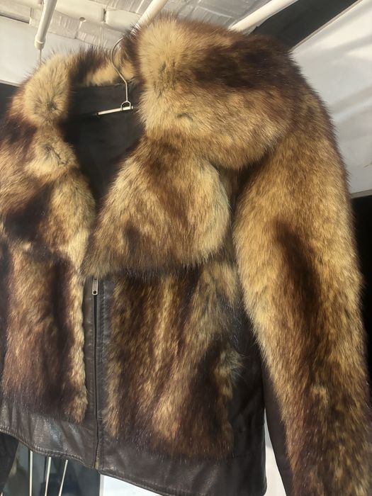 Kożuszek z lisa skóra naturalna