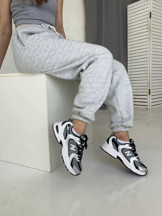 Кроссовки New Balance 530 Black/White /Кросівки NB /Жіночі Нью Беланс