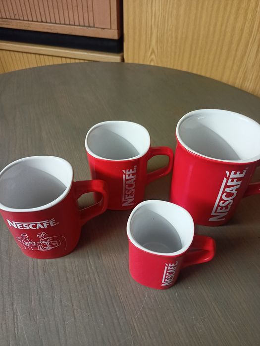 Kolekcjonerskie kubki Nescafe 3 sztuki
