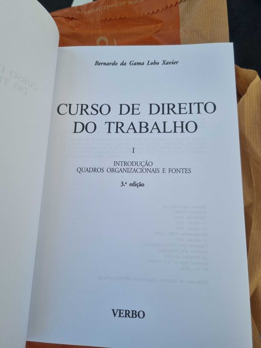 Curso de Direito do Trabalho