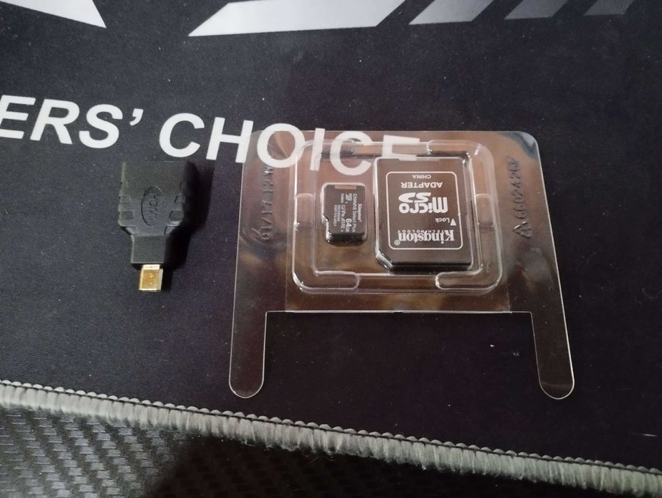 Raspberry PI 4 8GB com caixa, adaptador hdmi e cartão de Memória