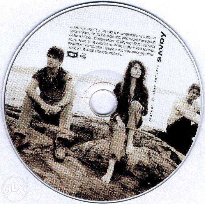 Savoy 2001 "Reasons To Stay Indoor" CD