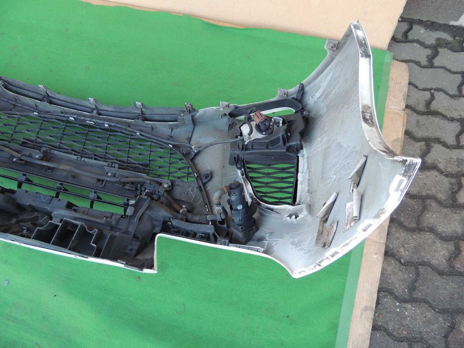 Zderzak przód przedni Mazda 3 III BL LIFT 11,12,13 BIAŁY 34K SPRYSKI