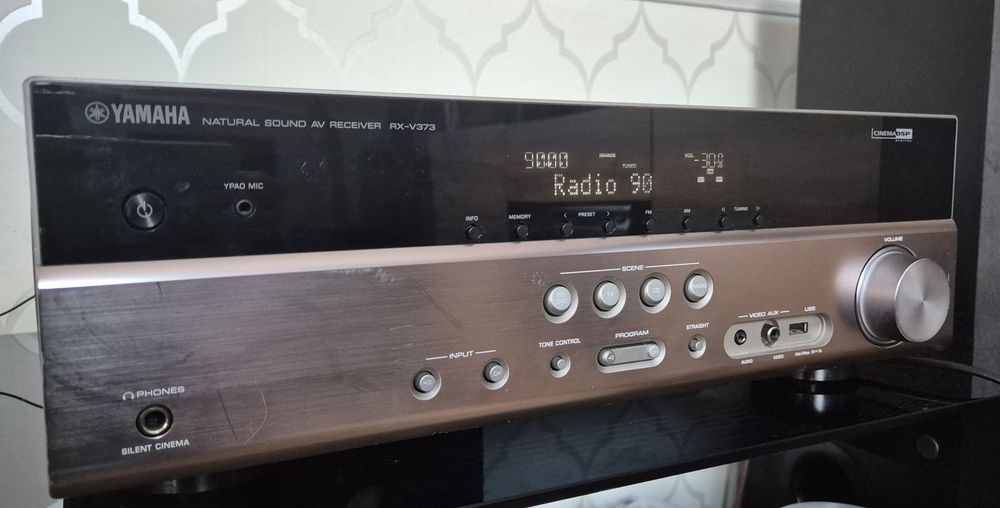 Yamaha RX-V373 + pilot OKAZJA