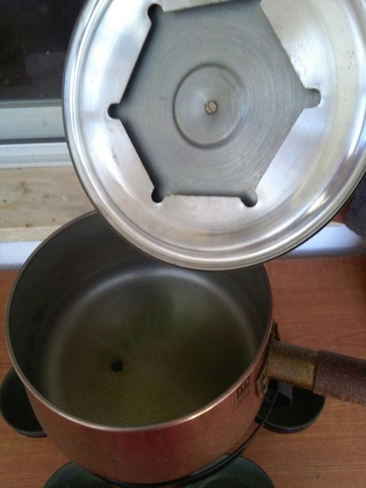 Fondue em Latão e Cobre