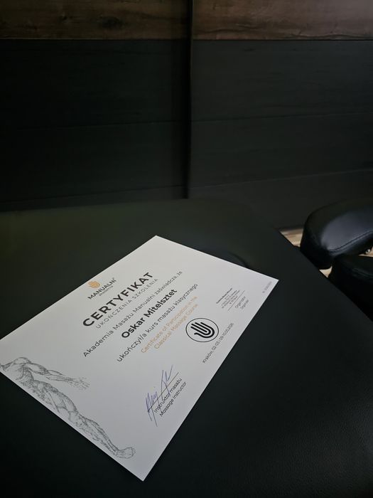 Oferuję masaż klasyczny z elementami MTG