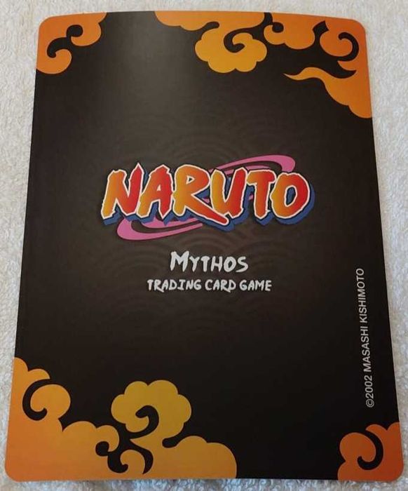 Carta Jumbo Naruro Mythos TCG Naruto Uzumaki 1ª edição Konoha Shido