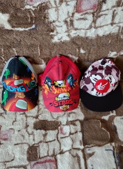 Кепки  для хлопчика, ціна за 3 шт