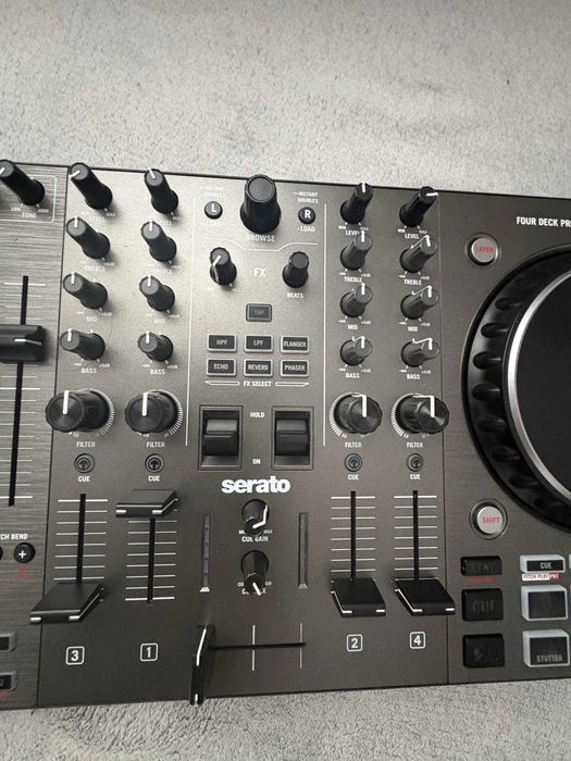 Kontroler DJ Numark NS4FX gwarancja do 22 grudnia 2026 JAK NOWY