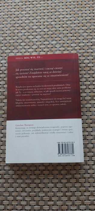 Książka.G.Thompson. Bóg wie że się martwisz.