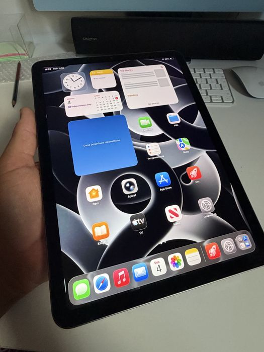 Bateria 97% iPad Air 5 M1 64gb Space Gray