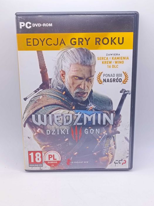 Gra Wiedźmin III Dziki Gon Pl Edycja Gry R. 6CD Na Pc DVD Rom 49/12/24