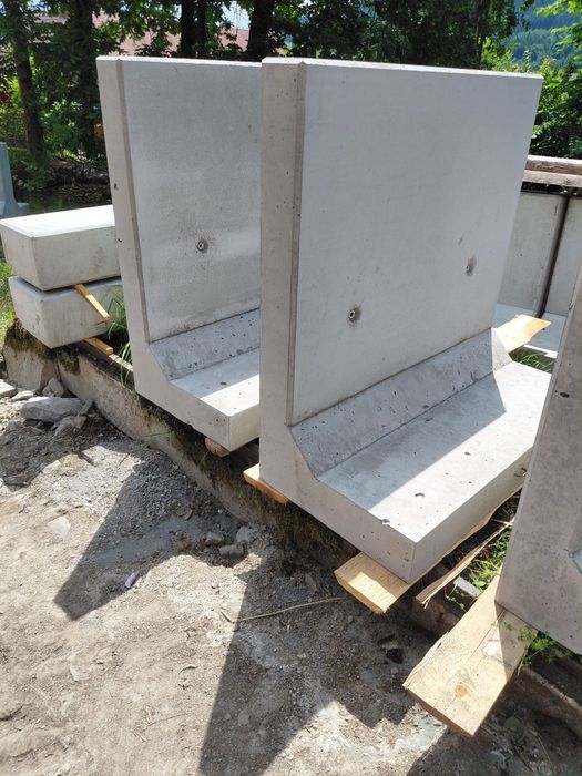 Mury ściany oporowe L 80 L -50 L -100 L- 120 L-Ka Lki beton C30/37