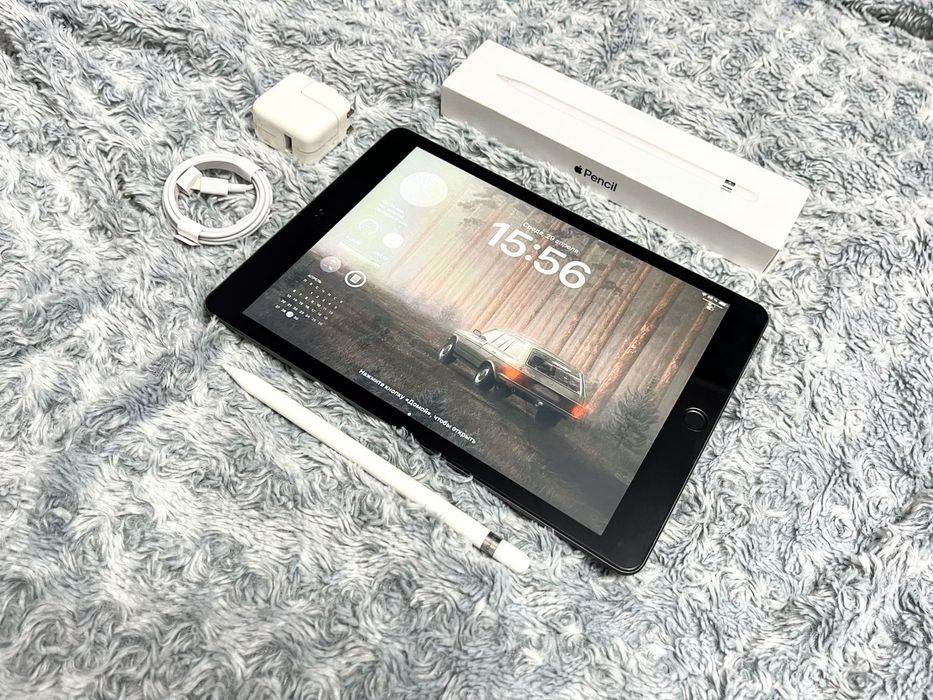 IPad 7 (128 gb) wi-fi, отличное состояние + стекло! A2197