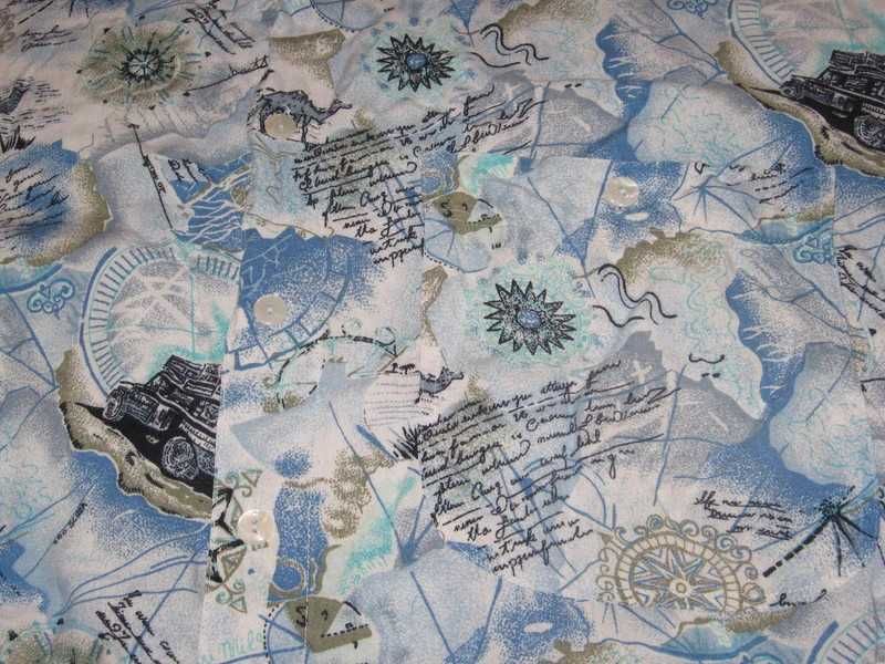 Koszula hawajska hawajka lekka na lato pustynia samochód wielbłąd duża