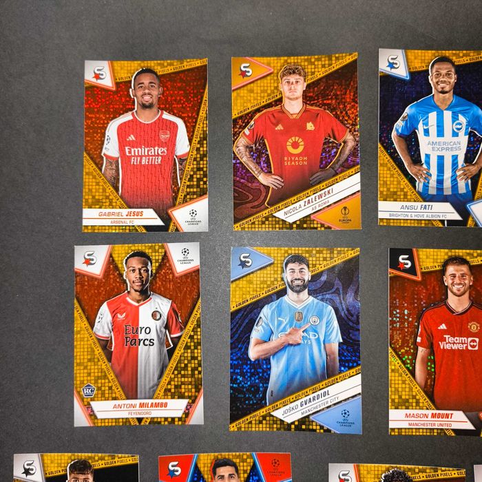 Cartas Golden Pixels Topps Superstars 2024
