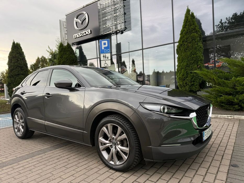 Mazda CX-30 Najbogatsza wersja Hikari, bezwypadkowy, serwis ASO, PR 2020