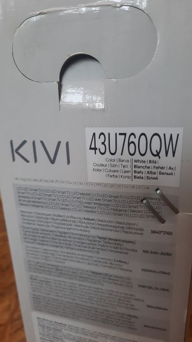 Телевизор smart tv KIVI 43U760QW