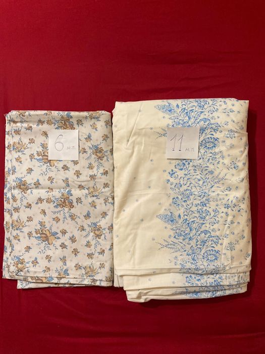 Продам два отреза ткани(бязь)