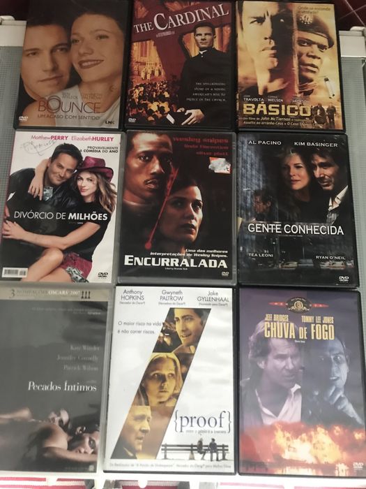 DVDs de filmes de Pedro Almodovar e outros