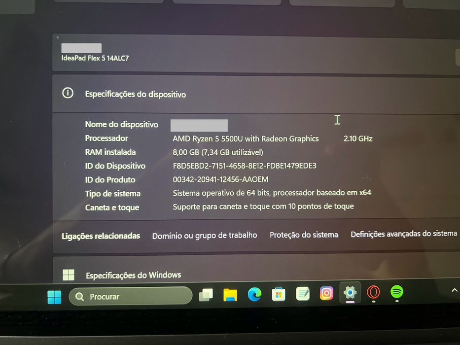 Lenovo ideapad flex 5 14alc7