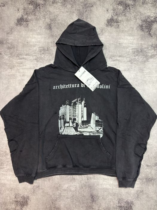 Худі Enfants ERD Riches Deprimes Mussolini S M L XL Vetements