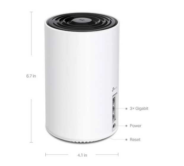 TP-LINK Mesh Deco XE75 (2 Units AXE5400 Tri-Band) (New, 3-Year Warranty)64738674600195122