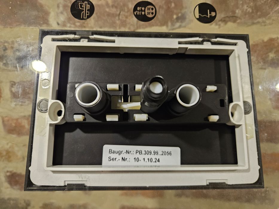 Przycisk Roca WC Sanit Duplo Nova czarny