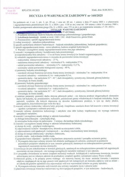 Sprzedam działkę budowlaną 15 arów