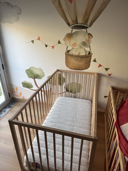 Cama de bebé + colchão Pikolin baby