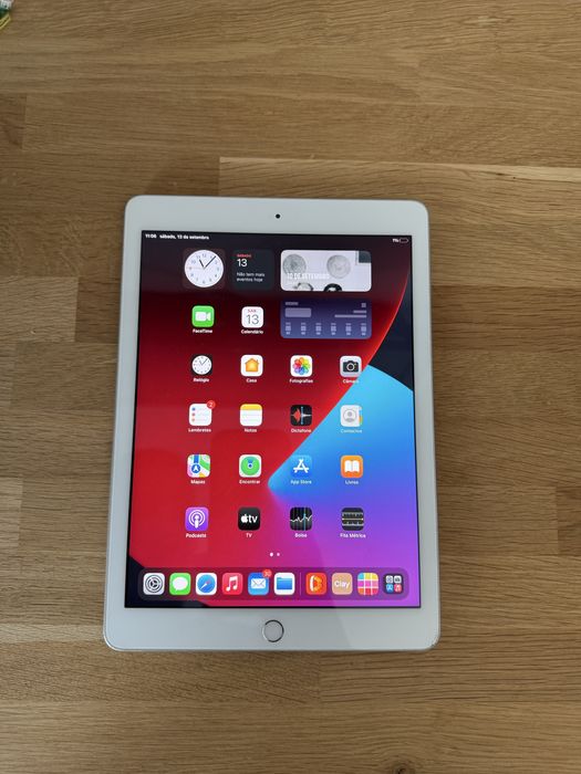 Tablet Apple 5a geraçao em pleno funcionamento