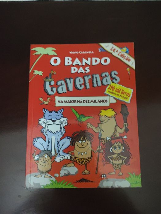 1° Livro da coleção Bando das Cavernas