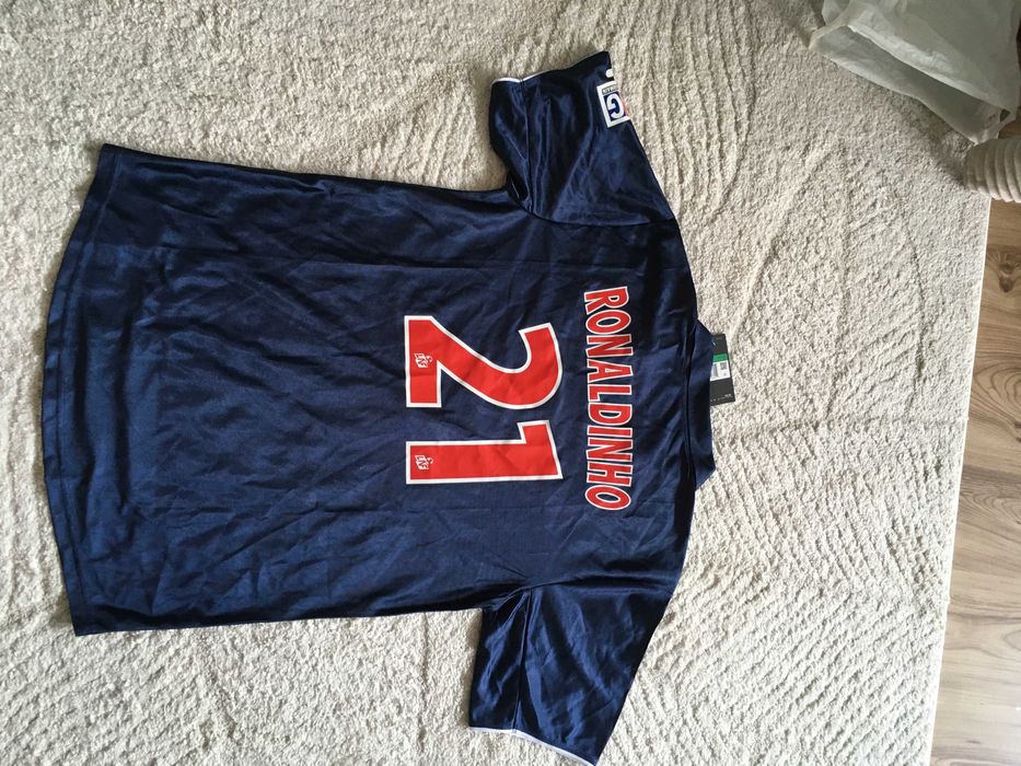T-shirt Nike oryginał Dri-Fit PSG 21 RONALDINHO XL
