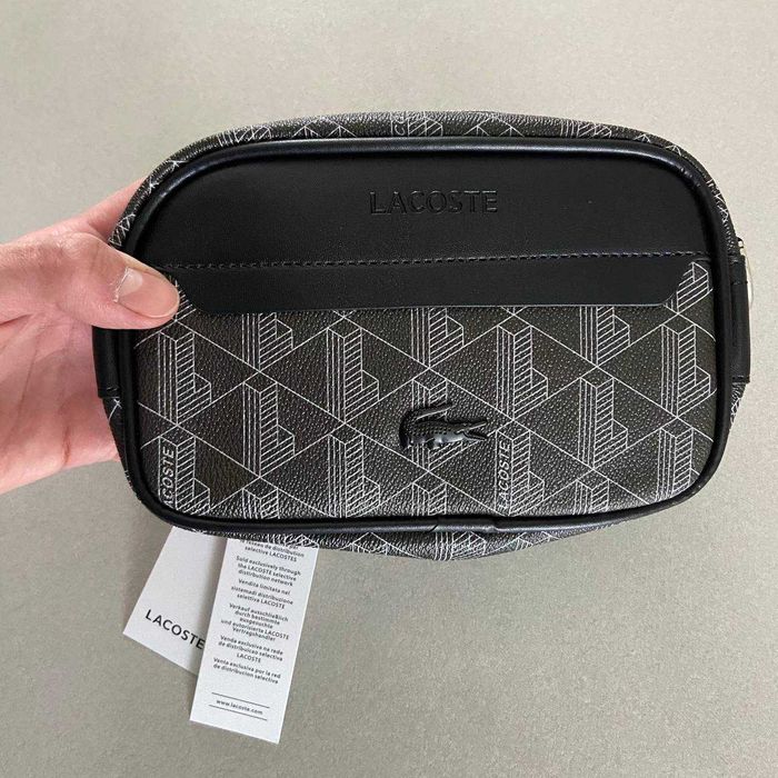 Чоловіча сумка Lacoste Monogram, Сумка через плече Лакоста Монограм