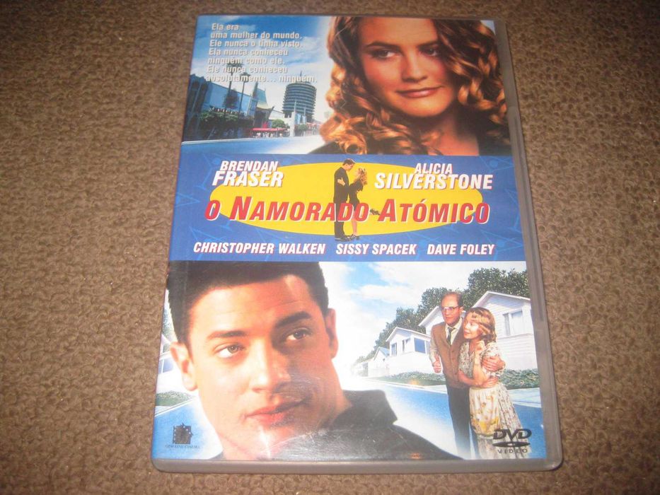 DVD "O Namorado Atómico" com Brendan Fraser